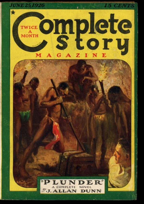 COMPLETE STORY MAGAZINE - 06/25/26 - Condition: G - Lead Author: J. Allan Dunn