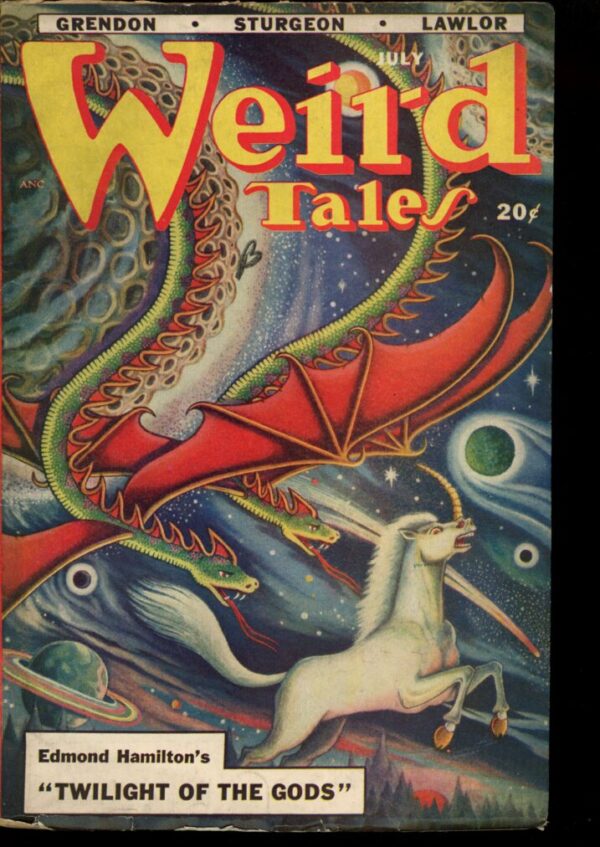 WEIRD TALES - 07/48 - Condition: FN - Lead Author: Edmond Hamilton