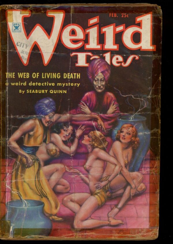 WEIRD TALES - 02/35 - Condition: FA-G - Lead Author: Seabury Quinn