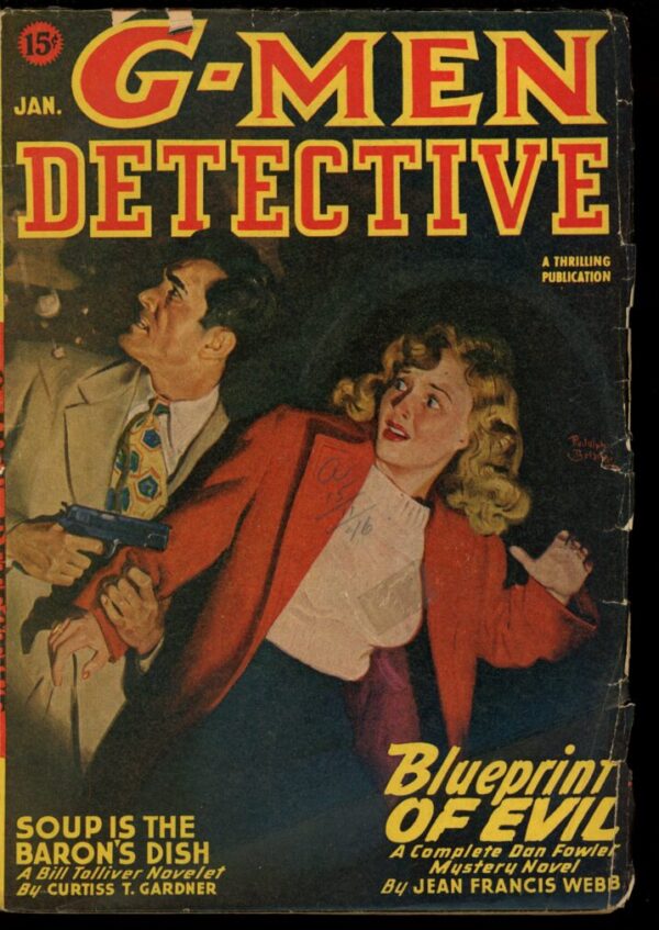 G-MEN DETECTIVE [CANADIAN] - 01/47 - Condition: VG - Lead Author: Jean Francis Webb