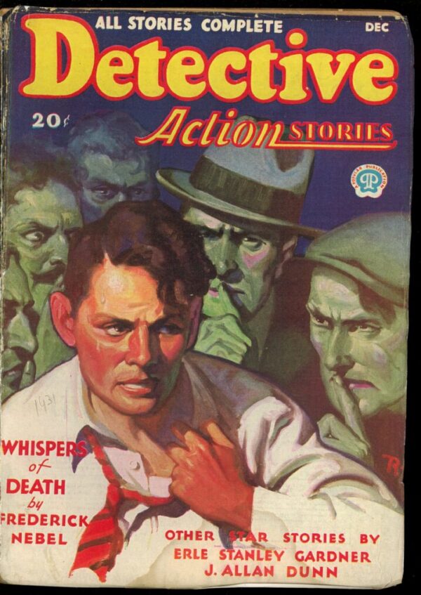 DETECTIVE ACTION STORIES - 12/31 - Condition: FA - Lead Author: Frederick Nebel