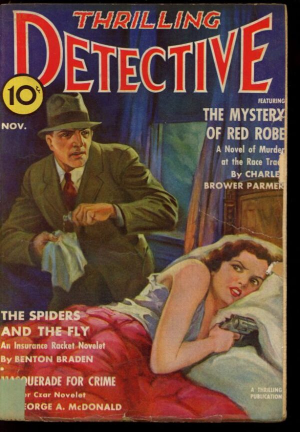 THRILLING DETECTIVE - 11/39 - Condition: FA-G - Lead Author: Charles Brower Parmer