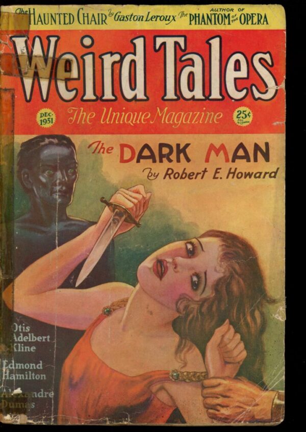 WEIRD TALES - 12/31 - Condition: FA-G - Lead Author: Robert E. Howard