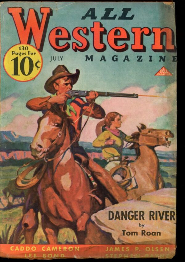 ALL WESTERN MAGAZINE - 07/36 - Condition: VG - Lead Author: Tom Roan