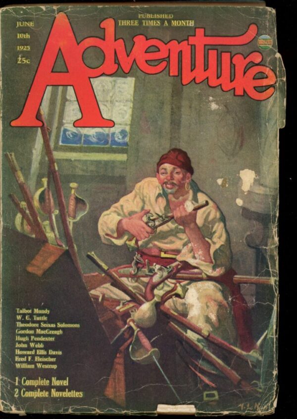 ADVENTURE - 06/10/25 - Condition: G - Lead Author: Talbot Mundy