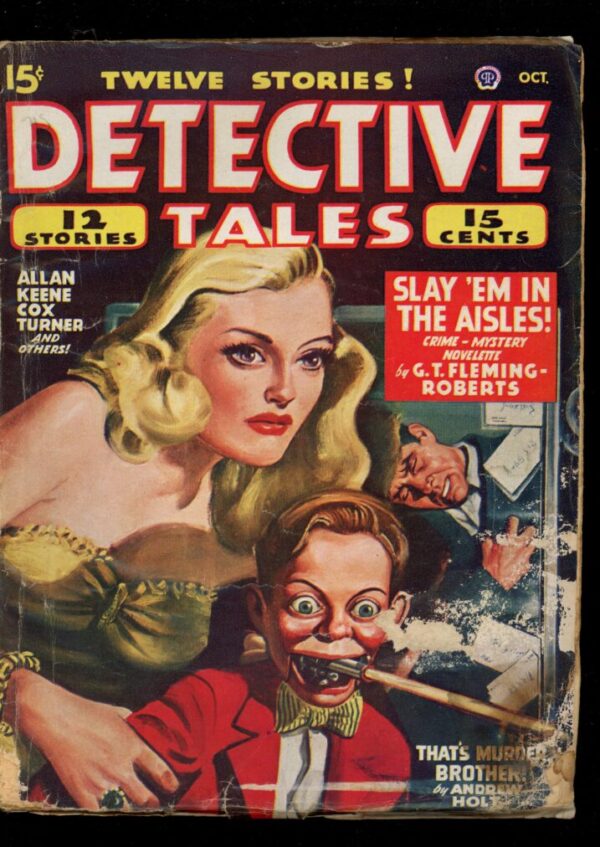 DETECTIVE TALES - 10/47 - Condition: G - Lead Author: G.T. Fleming-Roberts