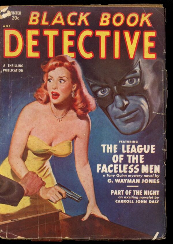 BLACK BOOK DETECTIVE - WINTER/51 - Condition: VG - Lead Author: G. Wayman Jones