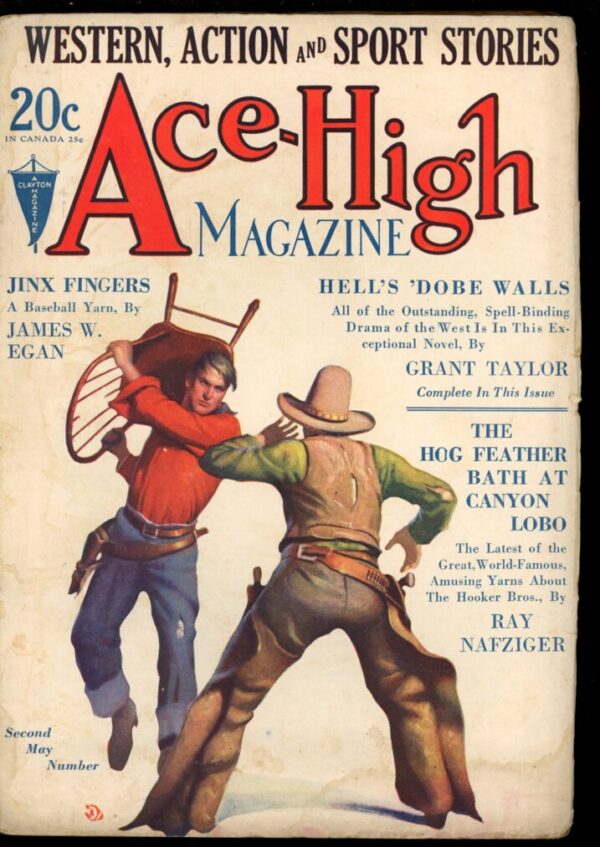 ACE-HIGH MAGAZINE - 05/22/31 - Condition: VG - Lead Author: Grant Taylor