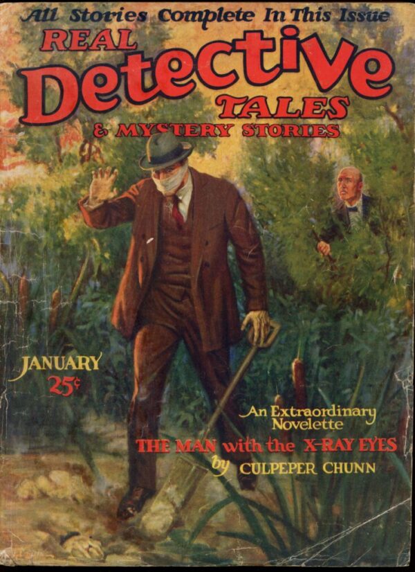 REAL DETECTIVE TALES AND MYSTERY STORIES - 12-01/25-26 - Condition: VG - Lead Author: Culpepper Chunn