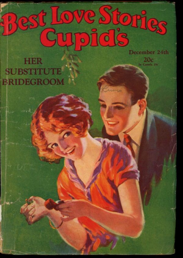 BEST LOVE STORIES CUPID'S - 12/24/30 - Condition: G-VG - Lead Author: Ellen Hogue