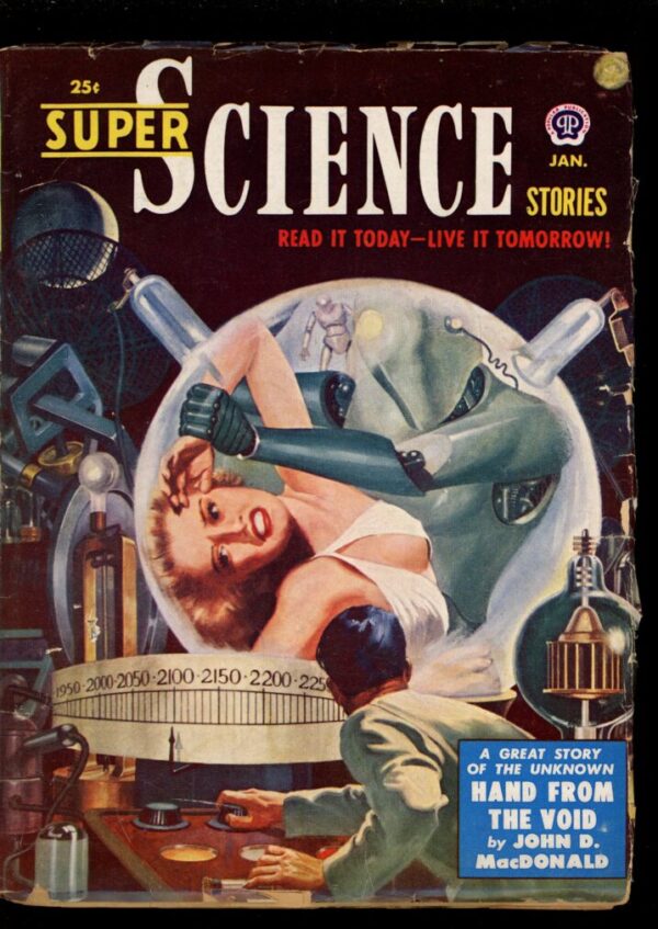 SUPER SCIENCE STORIES - 01/51 - Condition: VG-FN - Lead Author: John D. MacDonald