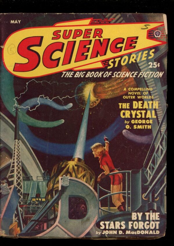 SUPER SCIENCE STORIES - 05/50 - Condition: VG - Lead Author: John D. MacDonald