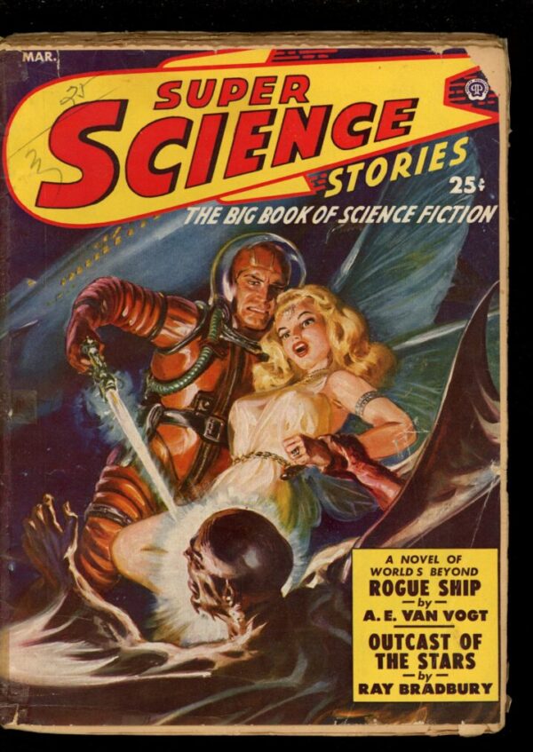 SUPER SCIENCE STORIES - 03/50 - Condition: G - Lead Author: A.E. Van Vogt