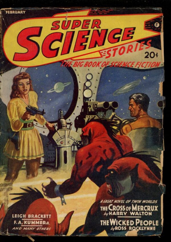 SUPER SCIENCE STORIES - 02/42 - Condition: G-VG - Lead Author: Harry Walton