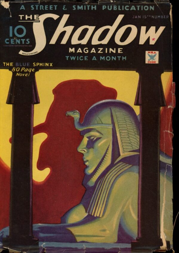 SHADOW MAGAZINE - 01/15/35 - Condition: VG-FN - Lead Author: Maxwell Grant