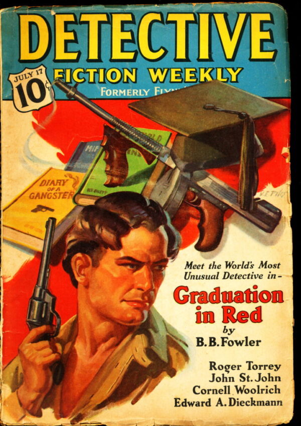 DETECTIVE FICTION WEEKLY - 07/17/37 - Condition: VG - Lead Author: B.B. Fowler