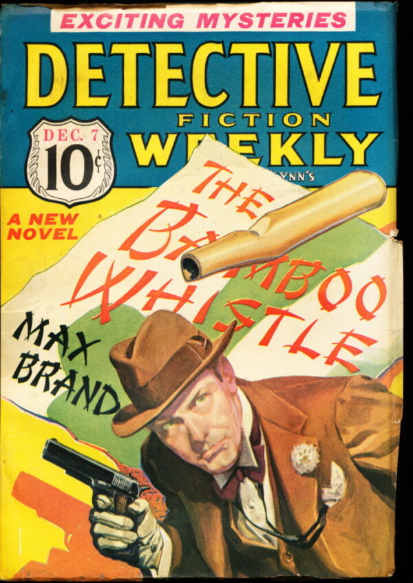 DETECTIVE FICTION WEEKLY - 12/07/35 - Condition: VG - Lead Author: Max Brand