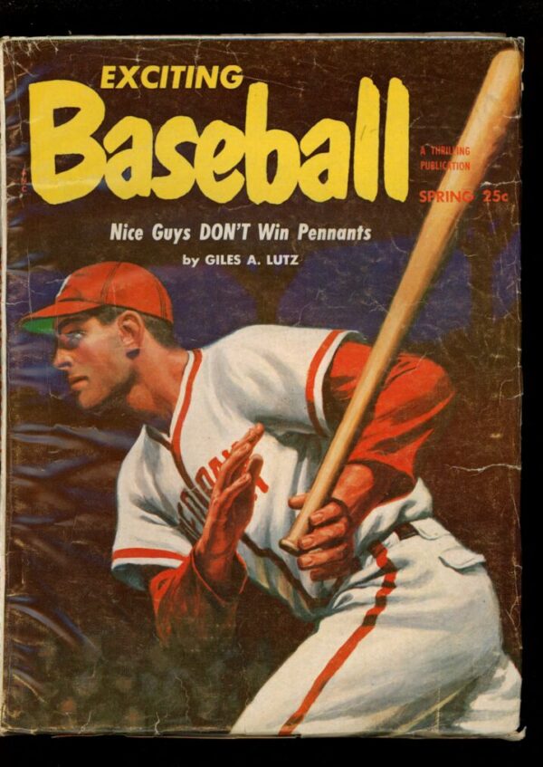 EXCITING BASEBALL - SPRING/53 - Condition: VG - Lead Author: Giles A. Lutz