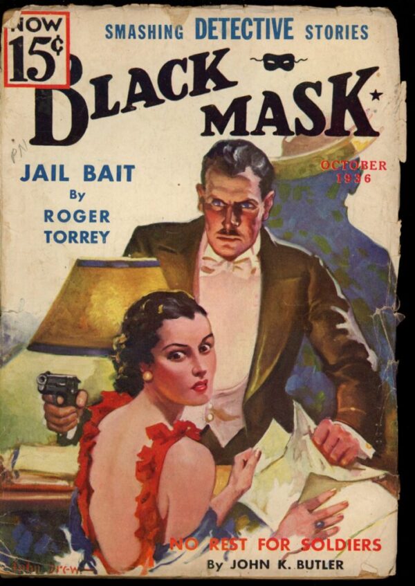 BLACK MASK - 10/36 - Condition: G-VG - Lead Author: Roger Torrey