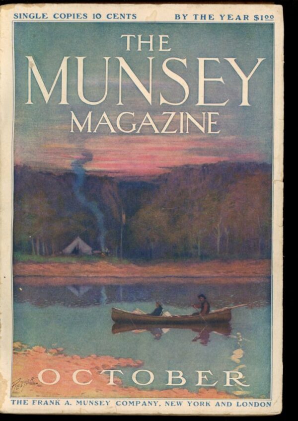 MUNSEY'S MAGAZINE - 10/08 - Condition: G-VG - Lead Author: O. Henry