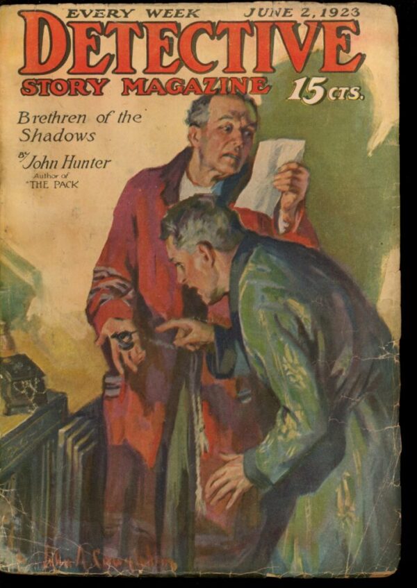 DETECTIVE STORY MAGAZINE - 06/02/23 - Condition: G - Lead Author: John Hunter