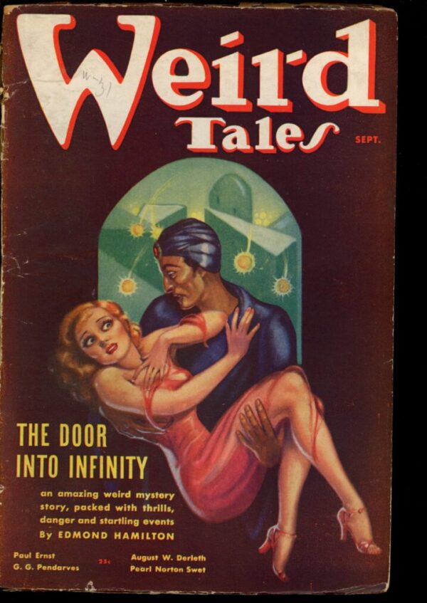 WEIRD TALES - 08-09/36 - Condition: G-VG - Lead Author: Edmond Hamilton