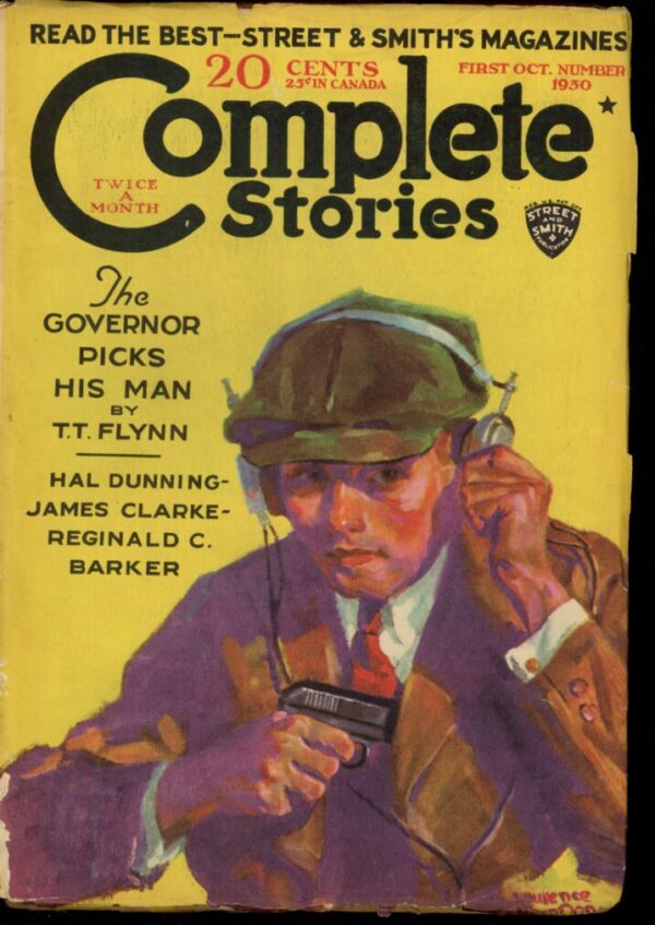 COMPLETE STORIES - 10/01/30 - Condition: G-VG - Lead Author: T.T. Flynn