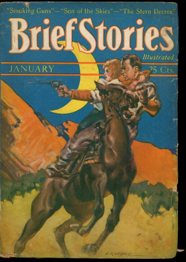 BRIEF STORIES - 01/27 - Condition: G-VG - Lead Author: George C. Shedd