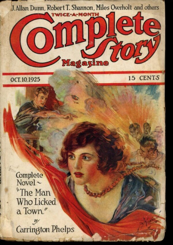 COMPLETE STORY MAGAZINE - 10/10/25 - Condition: G - Lead Author: Carrington Phelps