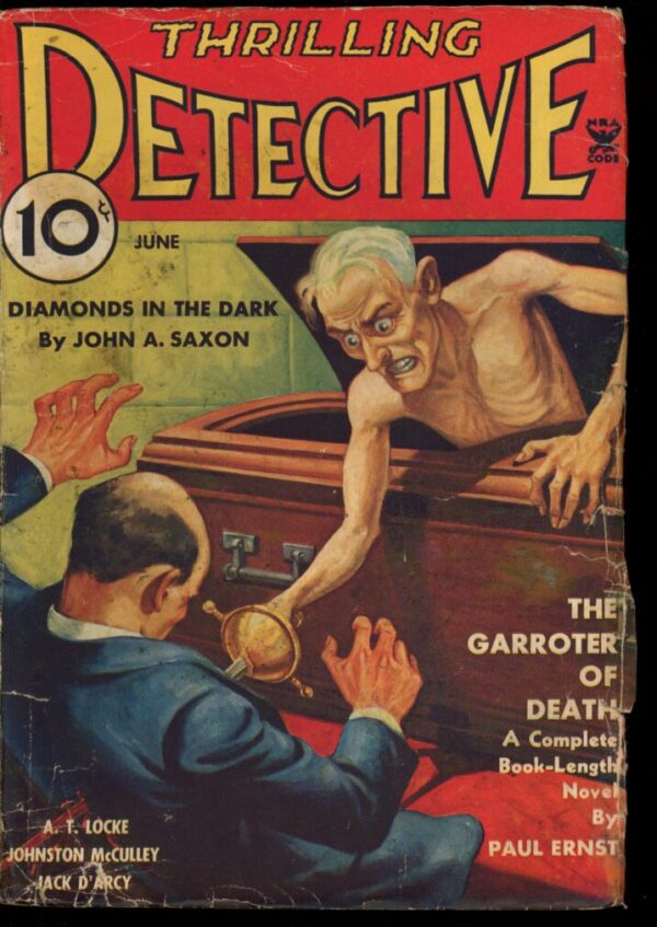 THRILLING DETECTIVE - 06/35 - Condition: G-VG - Lead Author: Paul Ernst