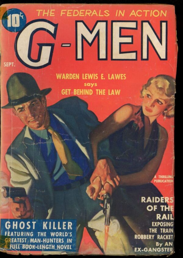 G-MEN - 09/36 - Condition: G-VG - Lead Author: C.K.M. Scanlon