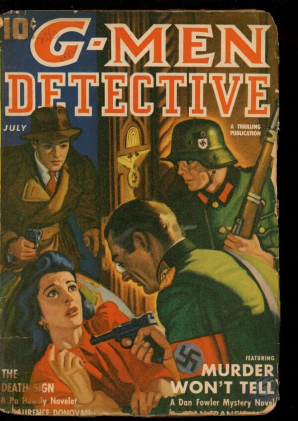 G-MEN DETECTIVE - 07/42 - Condition: G-VG - Lead Author: Jean Francis Webb