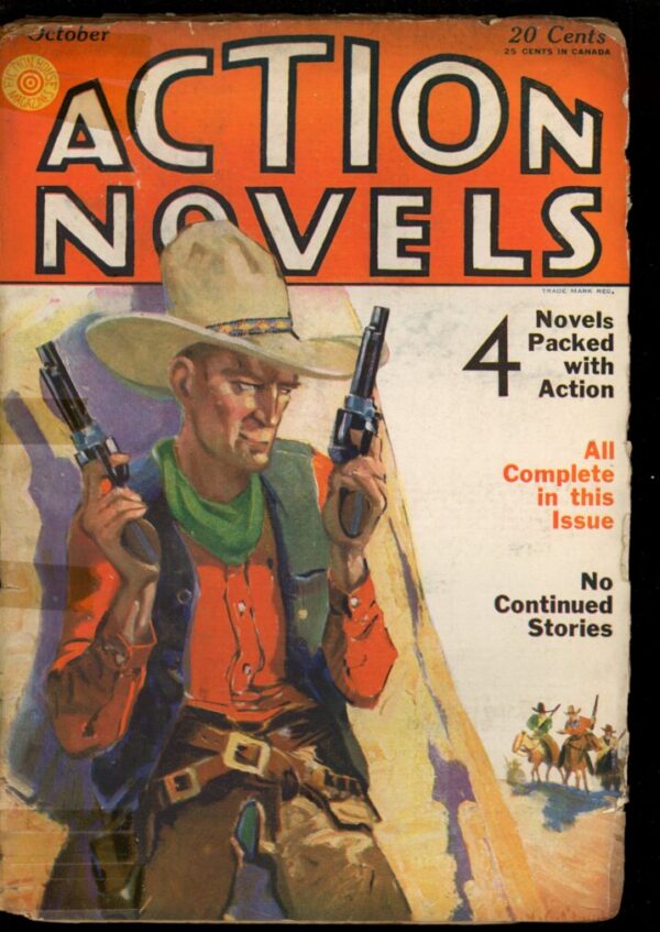 ACTION NOVELS - 10/30 - Condition: FA - Lead Author: William Owen Clark