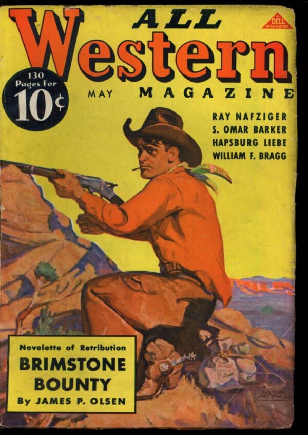 ALL WESTERN MAGAZINE - 05/37 - Condition: VG-FN - Lead Author: James P. Olsen