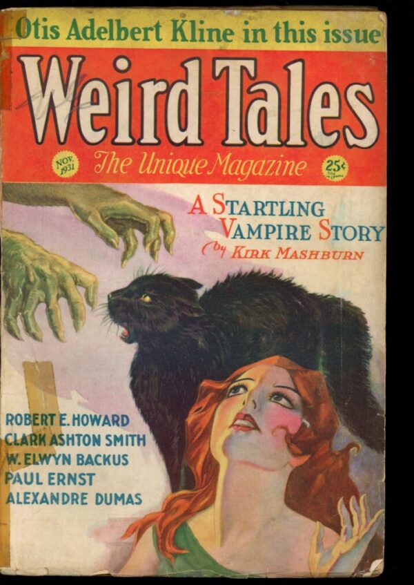 WEIRD TALES - 11/31 - Condition: G - Lead Author: Kirk Mashburn