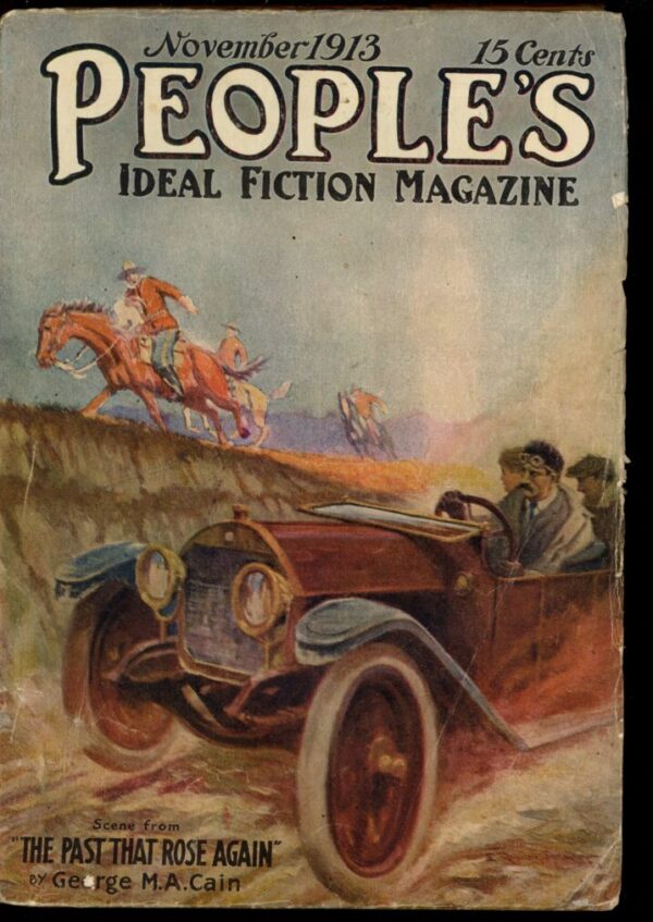 PEOPLE'S IDEAL FICTION MAGAZINE - 11/13 - Condition: VG - Lead Author: George M.A. Cain