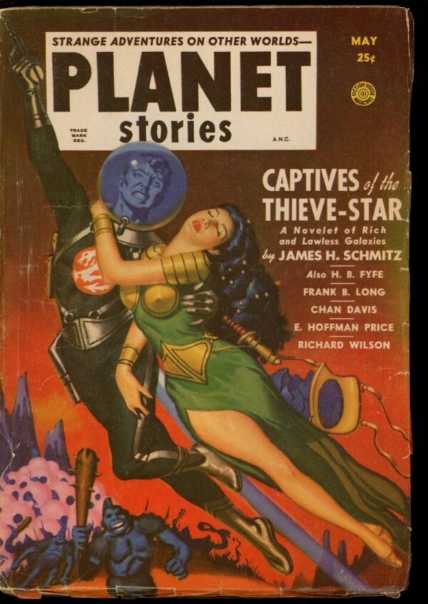 PLANET STORIES - 05/51 - Condition: VG - Lead Author: James H. Schmitz