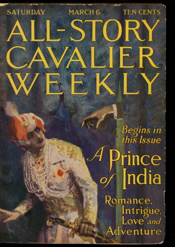 ALL-STORY CAVALIER WEEKLY - 03/06/15 - Condition: G - Lead Author: Laurence Clarke