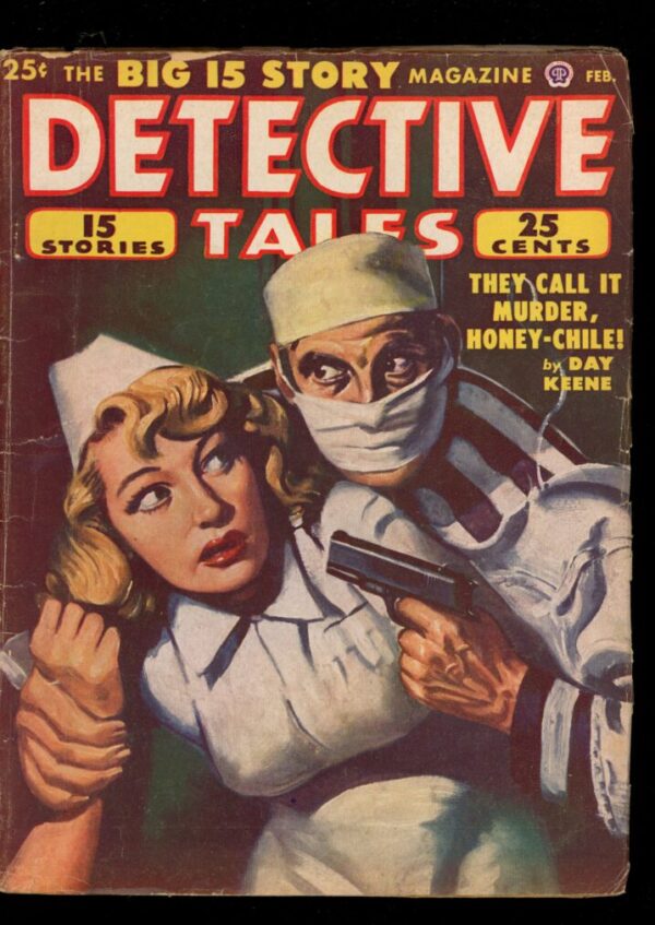 DETECTIVE TALES - 02/50 - Condition: VG - Lead Author: Day Keene