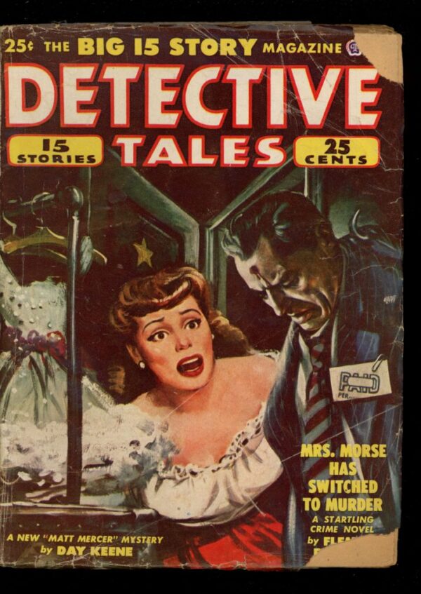 DETECTIVE TALES - 07/48 - Condition: G-VG - Lead Author: G.T. Fleming-Roberts