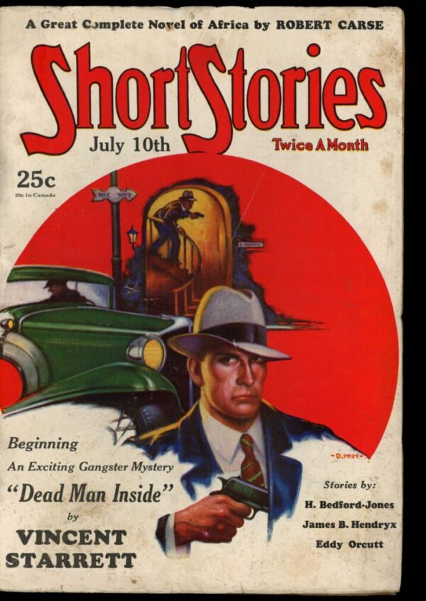 SHORT STORIES - 07/10/31 - Condition: VG - Lead Author: Vincent Starrett