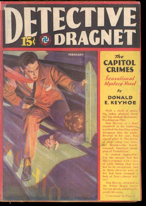 DETECTIVE DRAGNET - 02/32 - Condition: FA-G - Lead Author: Donald E. Keyhoe