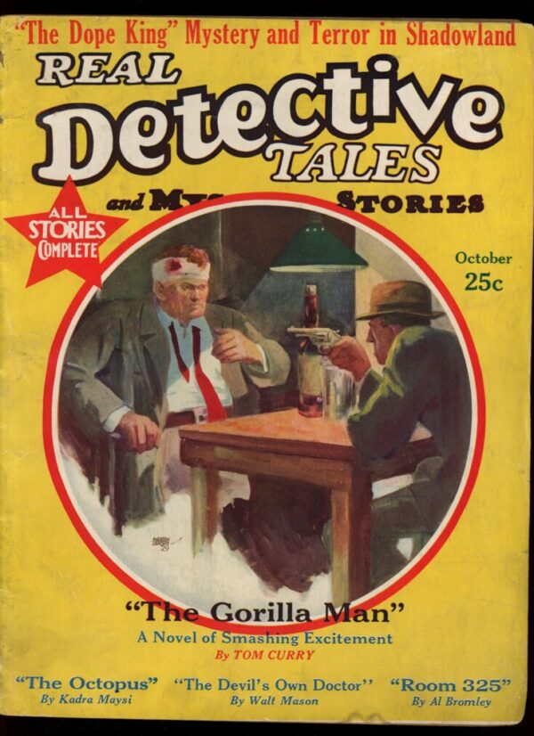 REAL DETECTIVE TALES AND MYSTERY STORIES - 10/29 - Condition: VG - Lead Author: Tom Curry