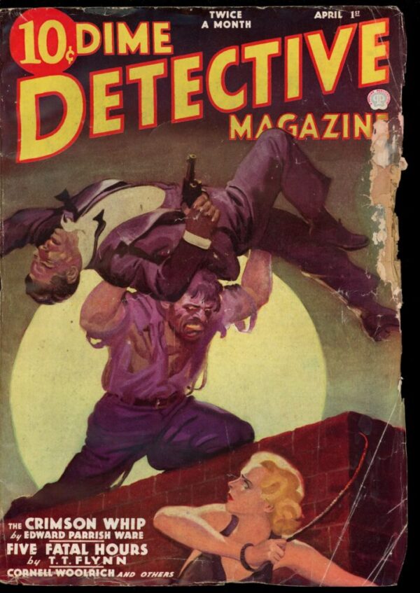 DIME DETECTIVE MAGAZINE - 04/01/35 - Condition: G - Lead Author: T.T. Flynn