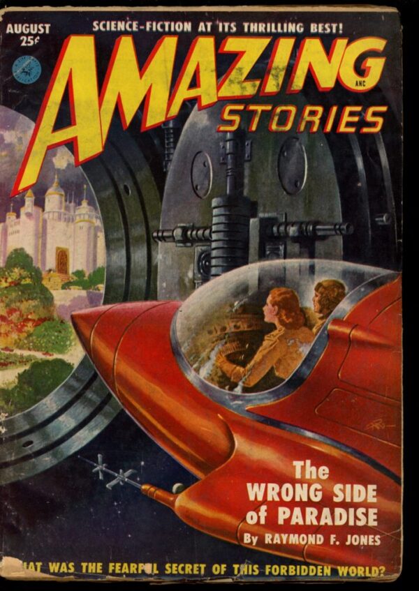 AMAZING STORIES - 08/51 - Condition: G - Lead Author: Raymond F. Jones