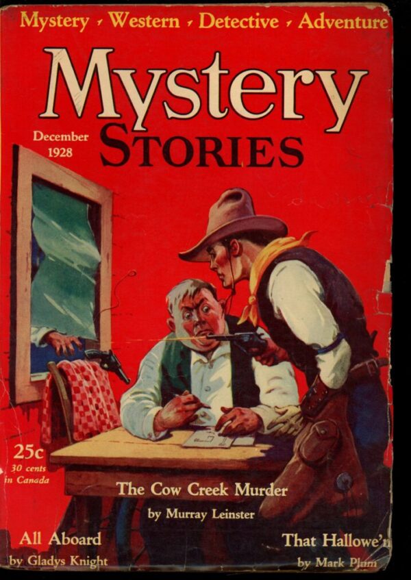 MYSTERY STORIES - 12/28 - Condition: VG - Lead Author: Murray Leinster