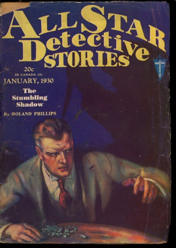 ALL STAR DETECTIVE STORIES - 01/30 - Condition: FA-G - Lead Author: Roland Phillips