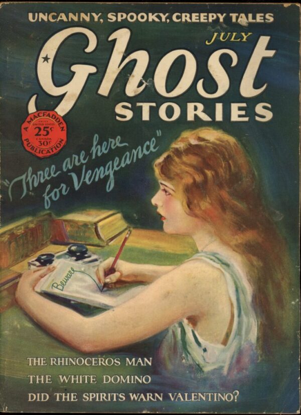 GHOST STORIES - 07/28 - Condition: G-VG - Lead Author: O'Connor Stacy