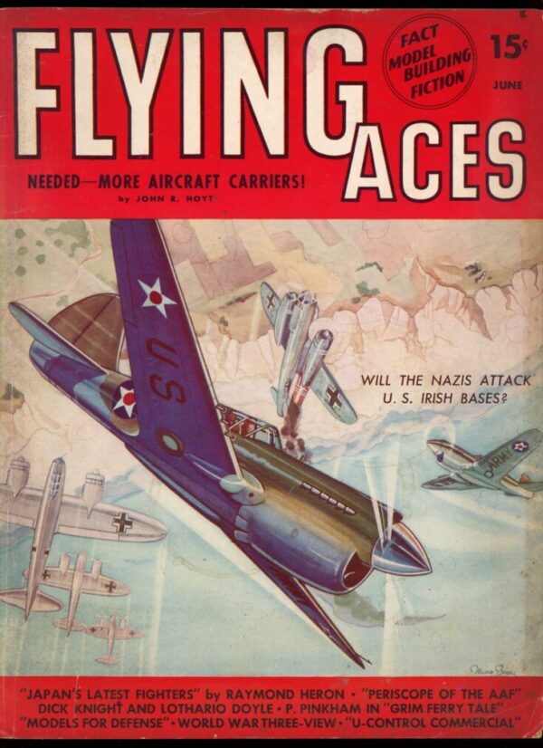 FLYING ACES - 06/42 - Condition: VG - Lead Author: Raymond Heron