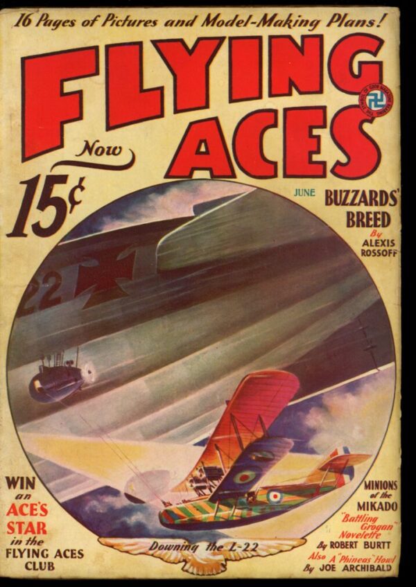 FLYING ACES - 06/33 - Condition: VG - Lead Author: Alexis Rossoff